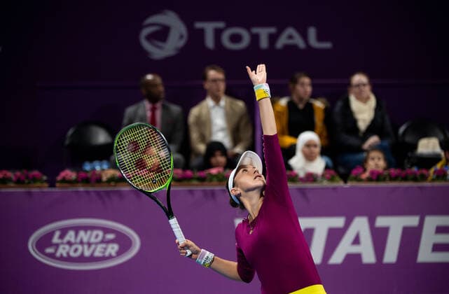 WTA Qatar TOTAL Open 2020 Doha Belinda Bencic SUI WTA Qatar TOTAL Open 2020