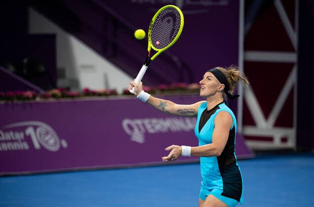 WTA Qatar TOTAL Open 2020 Doha Svetlana Kuznetsova RUS WTA Qatar TOTAL Open 2020