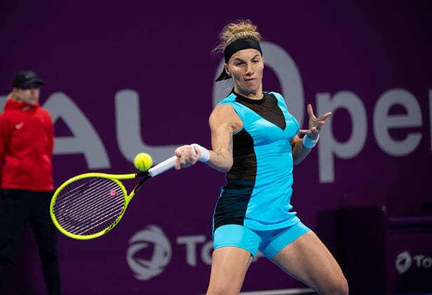 WTA Qatar TOTAL Open 2020 Doha Svetlana Kuznetsova RUS WTA Qatar TOTAL Open 2020