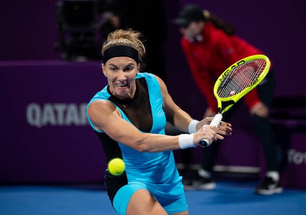 WTA Qatar TOTAL Open 2020 Doha Svetlana Kuznetsova RUS WTA Qatar TOTAL Open 2020