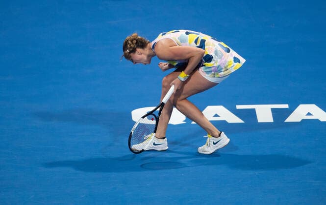 WTA Qatar TOTAL Open 2020 Doha Petra Kvitova CZE WTA Qatar TOTAL Open 2020