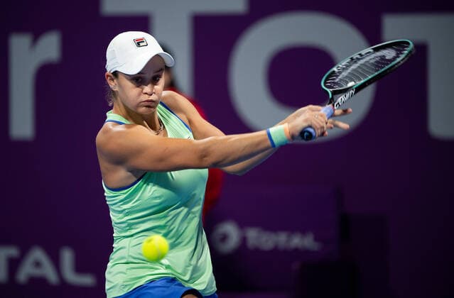 WTA Qatar TOTAL Open 2020 Doha Ashleigh Barty FROM WTA Qatar TOTAL Open 2020