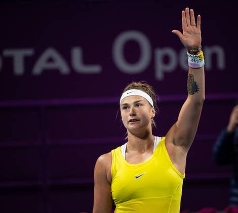 WTA Qatar TOTAL Open 2020 Doha Aryna Sabalenka BLR WTA Qatar TOTAL Open 2020