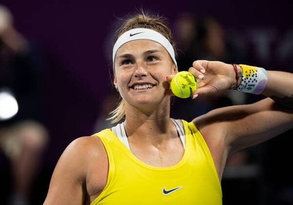 WTA Qatar TOTAL Open 2020 Doha Aryna Sabalenka BLR WTA Qatar TOTAL Open 2020