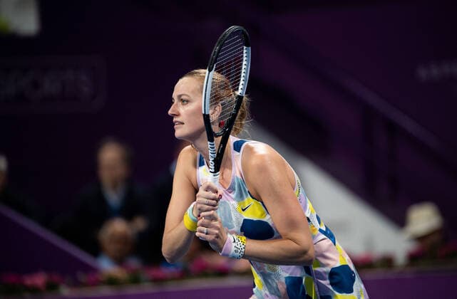 WTA Qatar TOTAL Open 2020 Doha Petra Kvitova CZE WTA Qatar TOTAL Open 2020