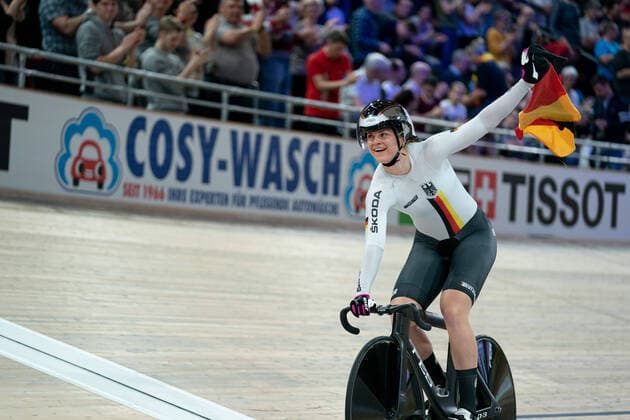 2020 Bilder des Jahres, Sport 02 Februar Sport Themen der Woche KW09 Sport Bilder des Tages 2020 Track cycling, Rad, Radsport, Bahnrad, Bahn World Championships Berlin, 29.02.2020 FRIEDRICH Lea Sophie GER, Worldchampion,Track Cycling World Championships, 29.02.2020 *** 2020 Track Cycling World Championships Berlin, 29 02 2020 FRIEDRICH Lea Sophie GER, World Champion,Track Cycling World Championships, 29 02 2020 Copyright: xBEAUTIFULxSPORTS Grabanx