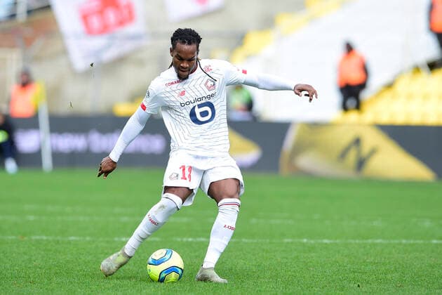 Renato Sanches (LOSC) FOOTBALL : Nantes vs Losc - Conforama Ligue1 - 01 03 2020 JBAutissier Panoramic 