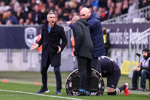 PAULO SOUSA (ENTRAINEUR BORDEAUX) FOOTBALL : Bordeaux vs Nice - Ligue 1 Conforama - 01 03 2020 FEP Panoramic 