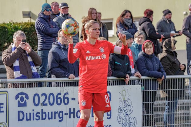Flyeralarm Women Bundesliga, MSV Duisburg FC Bayern Munich, Duisburg, 1 3 2020 Melanie Leupolz FC Bayern Munich , MSV Duisburg FC Bayern Munich on 1 3 2020 at PCC Stadium, Duisburg Copyright: xBEAUTIFULxSPORTS MarcxJungex