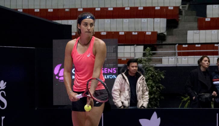 Caroline Garcia, Fra TENNIS : Open 6eme Sens - Palais des sports - Lyon - 01 03 2020 SandrineTHESILLAT Panoramic 