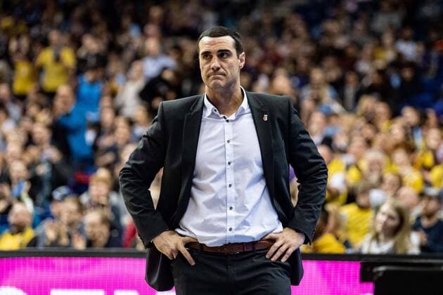 Basketball Berlin 01 03 2020 EasyCredit BBL 1 Bundesliga Season 2019 2020 Alba Berlin Brose Bamberg Roel Moors Bamberg, Trainer