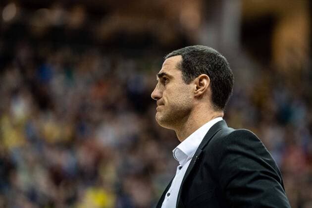 Basketball Berlin 01 03 2020 EasyCredit BBL 1 Bundesliga Season 2019 2020 Alba Berlin Brose Bamberg Roel Moors Bamberg, Trainer