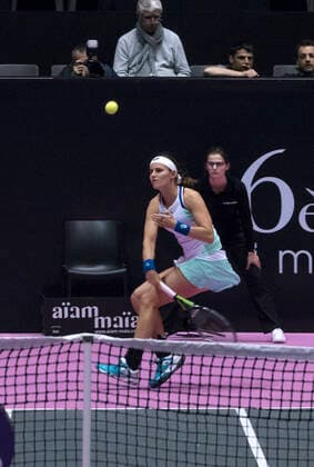 Greet MINNEN (BEL) TENNIS : Open 6eme Sens - Palais des sports Lyon - 02 03 2020 SandrineTHESILLAT Panoramic 