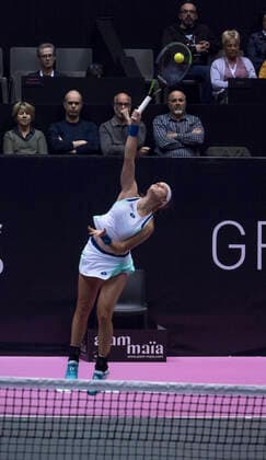 Greet MINNEN (BEL) TENNIS : Open 6eme Sens - Palais des sports Lyon - 02 03 2020 SandrineTHESILLAT Panoramic 