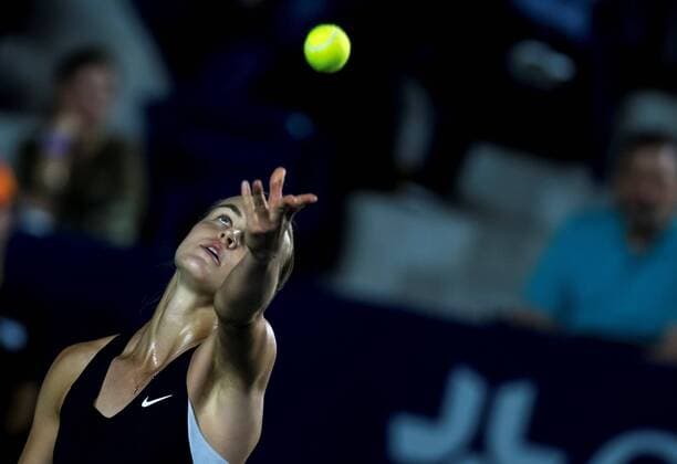 Slovakian tennis player Anna Karolina Schamiedlova in action against Venus Williams of US, during a match of day 1 of the Monterrey Tennis Open, in Monterrey, Mexico, 02 March 2020. Tennis Open of Monterrey !ACHTUNG: NUR REDAKTIONELLE NUTZUNG!  Copyright: xMIGUELxSIERRAx AME202 20200303-637188041780175831
