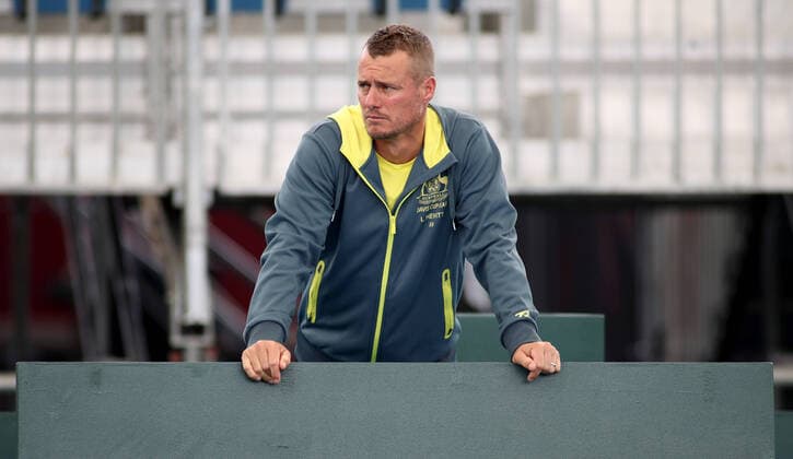 TENNIS DAVIS CUP PREVIEW ADELAIDE, Australian Davis Cup captain Lleyton Hewitt during a Davis Cup preview media opportunity at Memorial Drive Tennis Centre in Adelaide, Tuesday, March 3, 2020. ( NO ARCHIVING, EDITORIAL USE ONLY, NO USE IN BOOKS WITHOUT CONSENT ADELAIDE SA AUSTRALIA  Copyright: xKELLYxBARNESx 20200303001453223729
