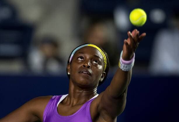 United States tennis player Sloane Stephens in action against US Emma Navarro, during a match of day 1 of the Monterrey Tennis Open, in Monterrey, Mexico, 02 March 2020. Tennis Open of Monterrey !ACHTUNG: NUR REDAKTIONELLE NUTZUNG!  Copyright: xMIGUELxSIERRAx AME208 20200303-637188126595437365