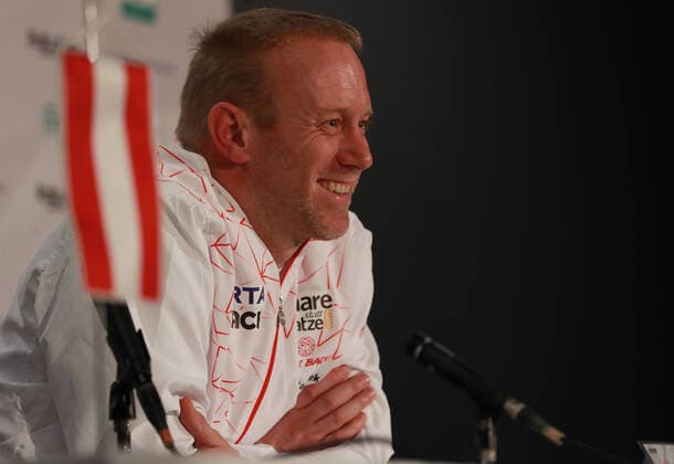 TENNIS - Davis Cup, AUT vs URU PREMSTAETTEN,AUSTRIA,03.MAR.20 - TENNIS - ITF Davis Cup, Austria vs Uruguay, preview, press conference, PK, Pressekonferenz Team AUT. Image shows Stefan Koubek (AUT). GEPAxpictures xAndreasxPranter