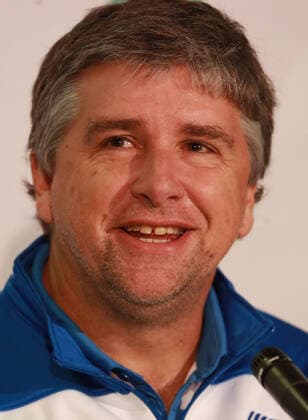 TENNIS - Davis Cup, AUT vs URU PREMSTAETTEN,AUSTRIA,03.MAR.20 - TENNIS - ITF Davis Cup, Austria vs Uruguay, preview, press conference, PK, Pressekonferenz Team URU. Image shows Enrique Perez Cassarino (URY). GEPAxpictures xAndreasxPranter