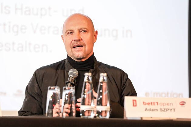 Adam SZPYT Managing Director bett1 main and title sponsor, bett1 open, Grass Court Championships Berlin, press conference, Berlin, 03 03 2020,