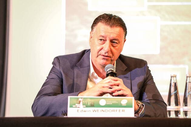 Edwin Weindorfer CEO e motion, Organizer, bett1 open, Grass Court Championships Berlin, Press Conference, Berlin, 03 03 2020,