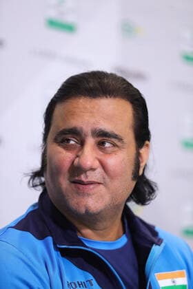 Davis Cup - India press conference, PK, Pressekonferenz Indian coach Rohit Rajpal speak to the media during a press conference during the Davis Cup Qualifiers between Croatia and India in Zagreb, Croatia, on March 03, 2020. LukaxStanzl PIXSELL
