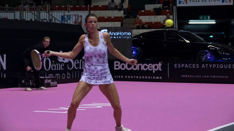 TENNIS : Camila GIORGI (ITA) - Open 6eme Sens - Palais des sports Lyon 04 03 2020 TENNIS : Open 6eme Sens - Palais des sports Lyon - 04 03 2020 SandrineTHESILLAT Panoramic 