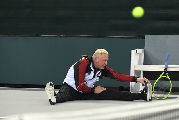 Davis Cup Qualifiers 2020 Germany Belarus German Team Boris Becker , Germany