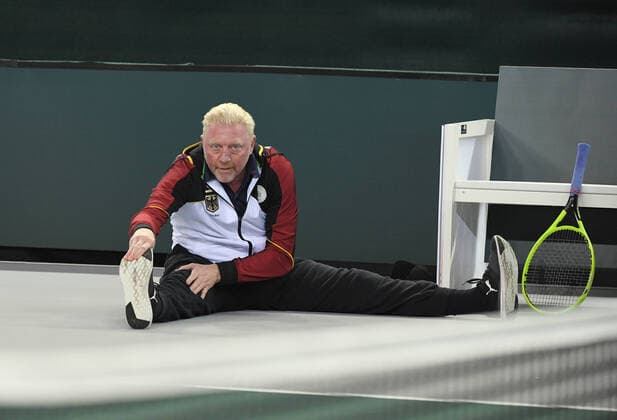 Davis Cup Qualifiers 2020 Germany Belarus German Team Boris Becker , Germany