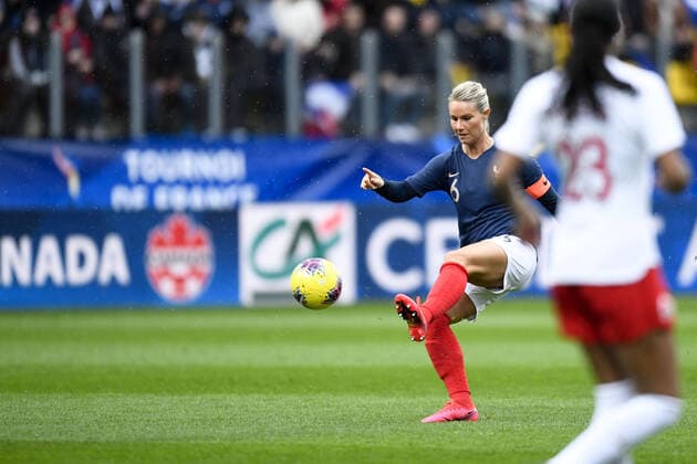 06 AMANDINE HENRY (FRA) FOOTBALL FEMININ : France vs Canada - Tournoi de France - 04 03 2020 AnthonyBIBARD FEP Panoramic 
