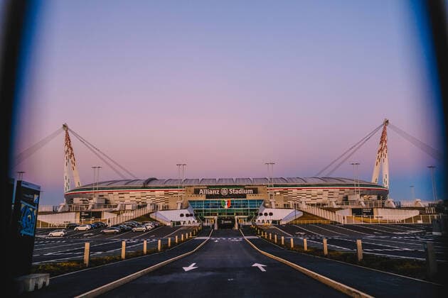 A view of the Juventus stadium. Italy closed all schools and universities until March 15. Italian government suspended the people access to all sporting events until April 3rd as part of measures against coronavirus COVID-19 . Serie A football matches will take place behind closed doors. Torino 04 03 2020 Juventus Stadium Photo Federico Tardito Insidefoto federicoxtardito
