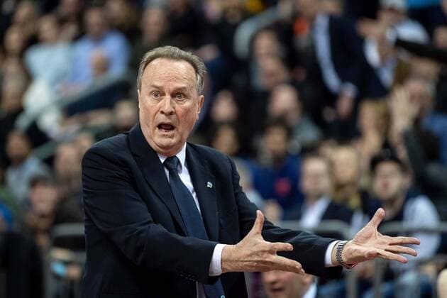 Basketball Berlin 04 03 2020 Euroleague Regular Season Season 2019 2020 Alba Berlin FC Barcelona Aito Garcia Reneses Alba Berlin, coach