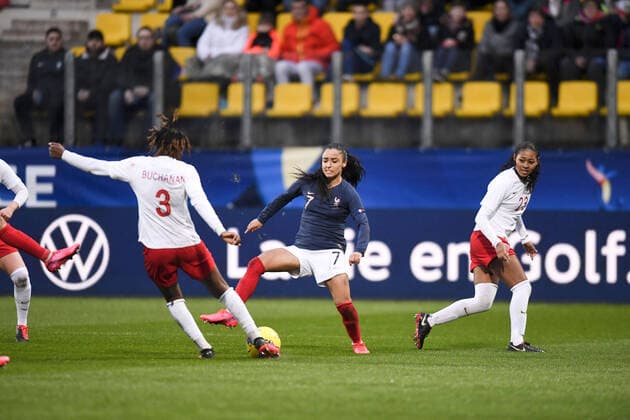 07 SAKINA KARCHAOUI (FRA) FOOTBALL FEMININ : France vs Canada - Tournoi de France - 04 03 2020 AnthonyBIBARD FEP Panoramic 