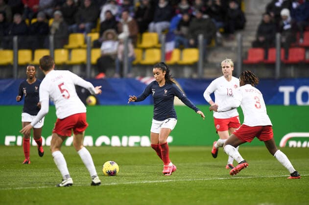 07 SAKINA KARCHAOUI (FRA) FOOTBALL FEMININ : France vs Canada - Tournoi de France - 04 03 2020 AnthonyBIBARD FEP Panoramic 