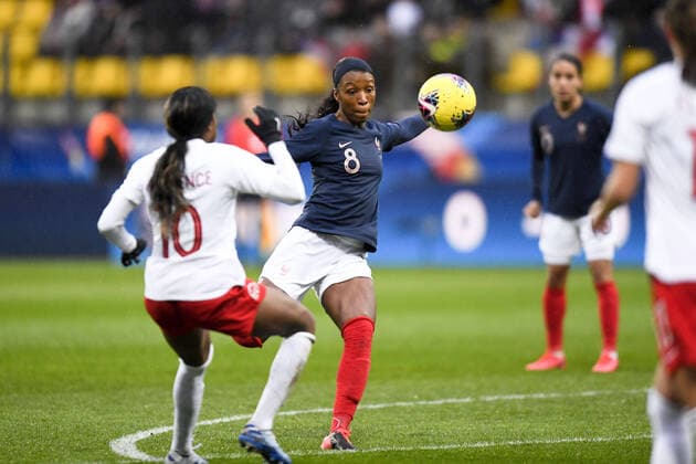 08 GRACE GEYORO (FRA) FOOTBALL FEMININ : France vs Canada - Tournoi de France - 04 03 2020 AnthonyBIBARD FEP Panoramic 