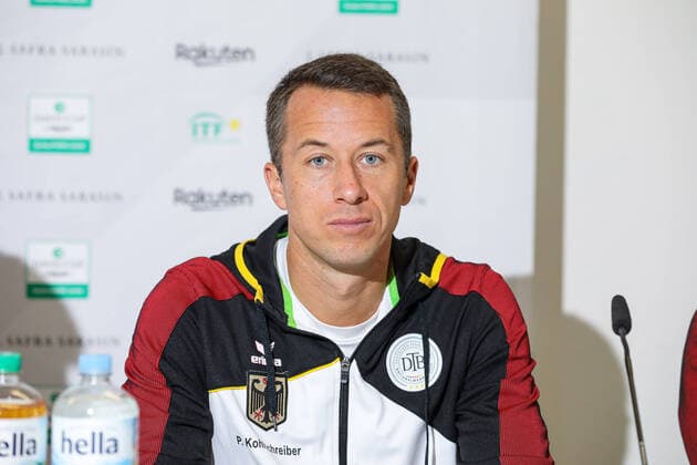 Philipp KOHLSCHREIBER GER , Draw, Davis Cup Qualification 2020 Germany vs Belarus, Düsseldorf, 05 03 2020,