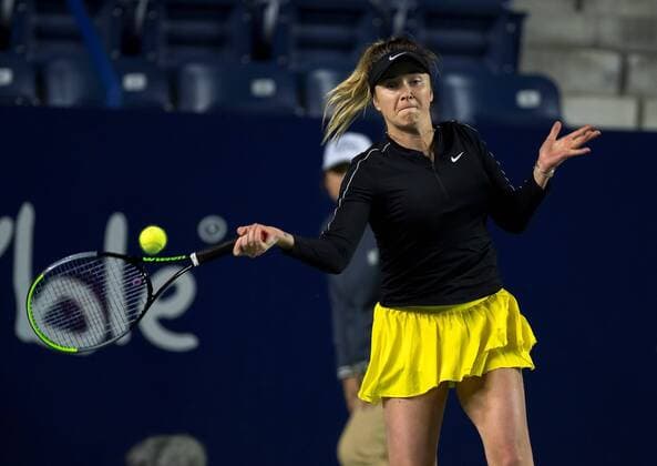 Ukrainian tennis player Elina Svitolina in action against Belarusian Olga Govortsova during the Monterrey Open, in Monterrey, Mexico, 5 March 2020. Monterrey Open !ACHTUNG: NUR REDAKTIONELLE NUTZUNG!  Copyright: xMiguelxSierrax AME1566 20200306-637190695750919559