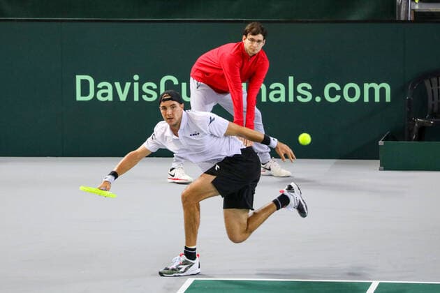 Jan Lennard STRUFF GER , Davis Cup Qualification 2020 Germany vs Belarus, Düsseldorf, 06 03 2020,