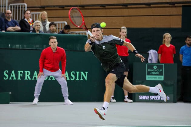 Ilya IVASHKA BLR , Davis Cup Qualification 2020 Germany vs Belarus, Düsseldorf, 06 03 2020,