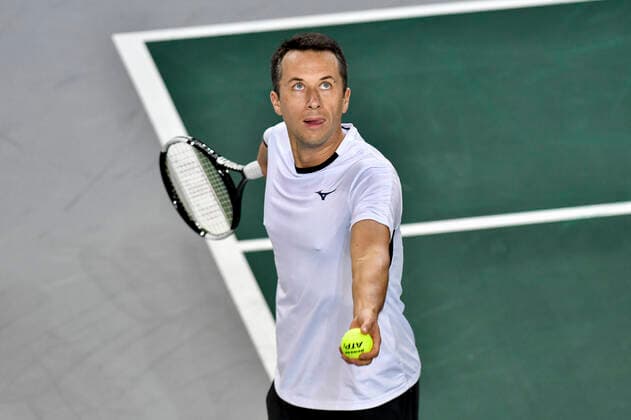 06 03 2020, GER, Davis Cup, Germany vs. Belarus 06 03 2020, GER, Davis Cup, Germany vs. Belarus , CASTELLO , Duesseldorf, picture shows Philipp Kohlschreiber GER nordphoto Mauelshagen nph00321
