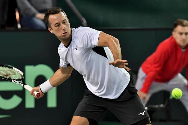 06 03 2020, GER, Davis Cup, Germany vs. Belarus 06 03 2020, GER, Davis Cup, Germany vs. Belarus , CASTELLO , Duesseldorf, picture shows Philipp Kohlschreiber GER nordphoto Mauelshagen nph00321