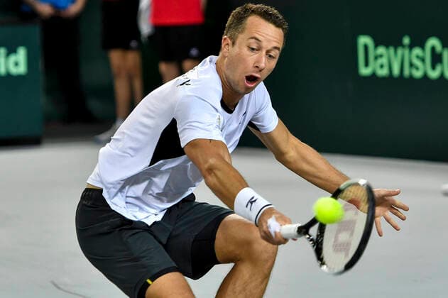 06 03 2020, GER, Davis Cup, Germany vs. Belarus 06 03 2020, GER, Davis Cup, Germany vs. Belarus , CASTELLO , Duesseldorf, picture shows Philipp Kohlschreiber GER nordphoto Mauelshagen nph00321
