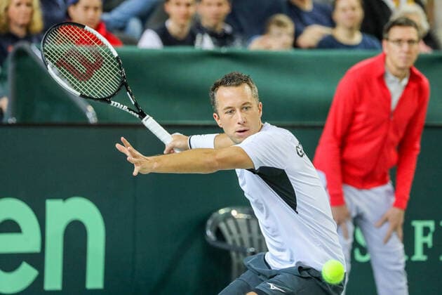 Philipp KOHLSCHREIBER GER , Davis Cup Qualification 2020 Germany vs Belarus, Düsseldorf, 06 03 2020,