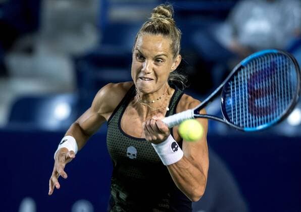 Sport Bilder des Tages Dutch tennis player Arantxa Rus in action against Swedish Rebeca Peterson during the fifth day of the Monterrey Open, in Monterrey, Mexico, 6 March 2020. Monterrey Open !ACHTUNG: NUR REDAKTIONELLE NUTZUNG!  Copyright: xMiguelxSierrax AME2029 20200307-637191564777730721