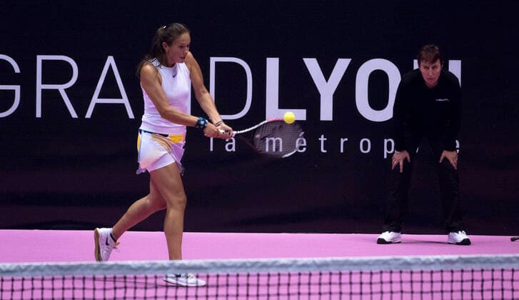 Daria KASATKINA (RUS) TENNIS : Open 6eme Sens - Palais des sports Lyon - 07 03 2020 SandrineTHESILLAT Panoramic 