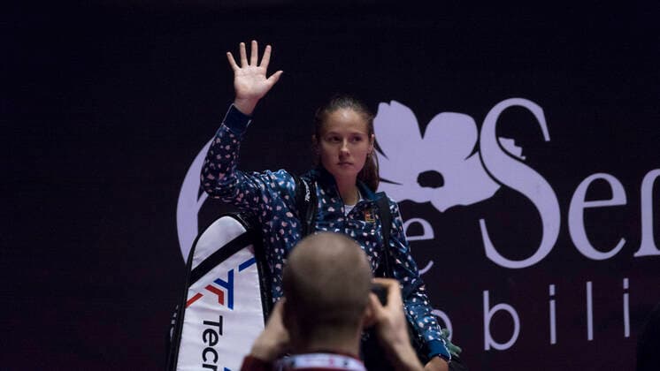 Daria KASATKINA (RUS) TENNIS : Open 6eme Sens - Palais des sports Lyon - 07 03 2020 SandrineTHESILLAT Panoramic 