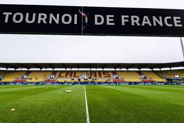 Stade de L Epopee during the women s International Friendly, Länderspiel, Nationalmannschaft Tournoi de France match between Canada and The Netherlands at Stade de l Epopeeon March 07, 2020 in Calais, France International Friendly 2019 2020 xVIxANPxSportx xGerritxvanxKeulenxIVx 407869710