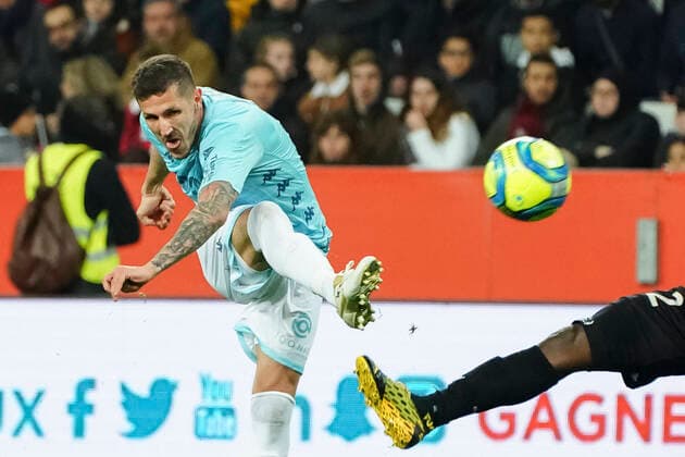 Stevan Jovetic (AS Monaco) FOOTBALL : OGC Nice vs AS Monaco - Ligue 1 Conforama - Nice - 07 03 2020 NorbertScanella PanoramiC 