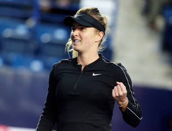 Ukrainian tennis player Elina Svitolina in action against Dutch Arantxa Rus during a game of the Monterrey Open, in Monterrey, Mexico, 7 March 2020. Monterrey Open Semifinals !ACHTUNG: NUR REDAKTIONELLE NUTZUNG!  Copyright: xSTRx AME2402 20200308-637192324290752511