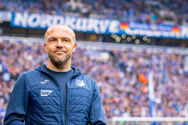 Football 1 Bundesliga, season 2019 2020, 25 matchday, Schalke 04 TSG 1899 Hoffenheim on 07 03 2020 at the Veltins Arena in Gelsenkirchen North Rhine-Westphalia Alfred SCHREUDER, Coach TSG 1899 Hoffenheim DFL REGULATIONS PROHIBIT ANY USE OF PHOTOGRAPHS AS IMAGE SEQUENCES AND OR QUASI VIDEO Copyright: xChristopherxNeundorf Kirchner-Mediax
